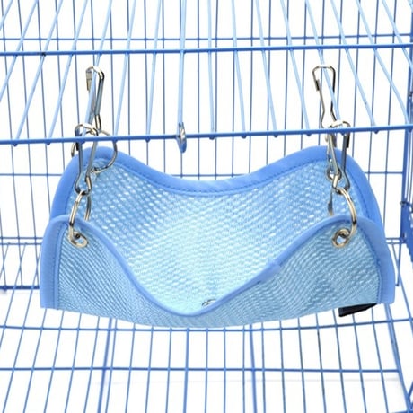 【お得なまとめ買い・6点】ペット用品 ハンモック 吊りベッド ハムスター 子猫 メッシュ 夏用 通気　　　　　　　　　　　　　　　D-a1718