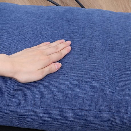 ペットデイベッド 北欧テイスト（ブラック／ブルー） 【ペット用品】　　　　　　　　　　　　　45227