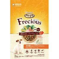 ≪地域限定配送≫【お得なまとめ買い4袋】グラン・デリ Frecious 10歳以上用 チキン＆ビーフ入り 3kg