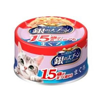 ≪地域限定配送≫【お得なまとめ買い】銀のスプーン 缶 １５歳頃からまぐろ ７０ｇ　［ユニ・チャームペット］