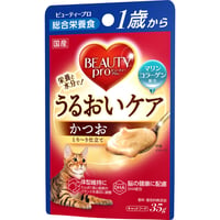 ≪地域限定配送≫【お得なまとめ買い】ビューティープロ キャット パウチ １歳から かつお ３５ｇ　［日本ペットフード］