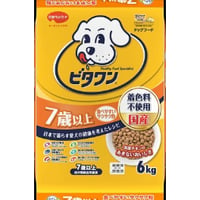 ≪地域限定配送≫【お得なまとめ買い2袋・単品買いも可】ビタワン 7歳以上 6kg