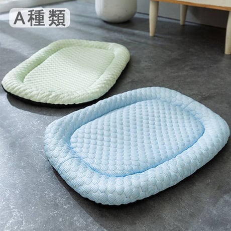 【お得なまとめ買い・6点】夏用 ペットベッド 洗える 犬猫兼用 ひんやりマット 接触冷感 クッション　　　　　　　　　　　　　　　SSSM132025061341