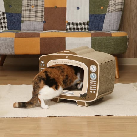 【お得なまとめ買い・2点】猫の爪とぎ テレビ (54223)       68128