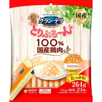 ≪地域限定配送≫【お得なまとめ買い16袋・32袋】グラン・デリ とりぷる～ん やわらかジュレ とりささみ入り ×24本