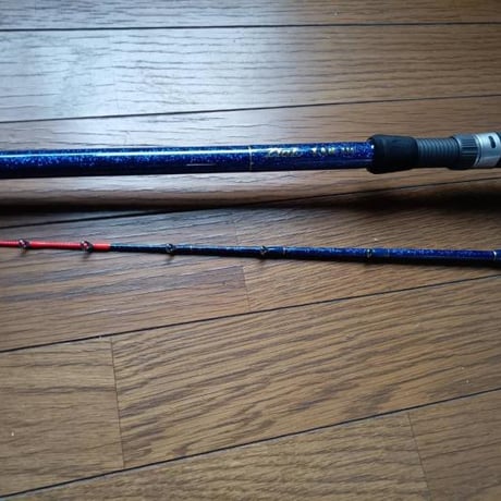 墨イカ竿230Ｈ（硬調）マッドブラック（艶消し黒）