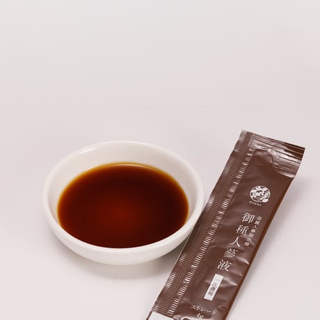 御種人蔘液 30包入 一次濃縮／ストレート