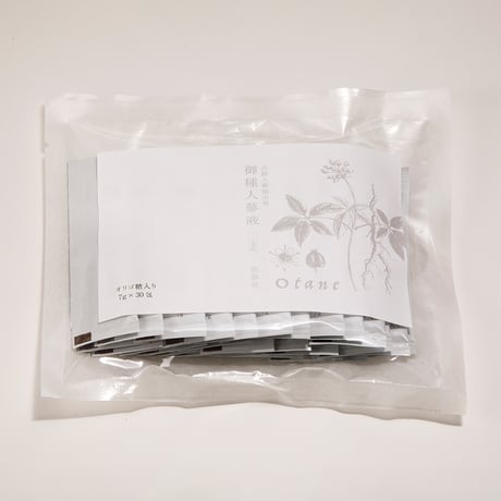 御種人蔘液 30包入 一次濃縮／オリゴ糖入り