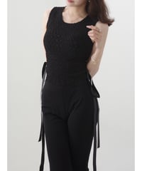Minimal Tie-Side Sleeveless Top