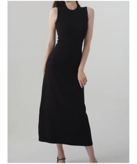 Knit Textured Wave Line Dress