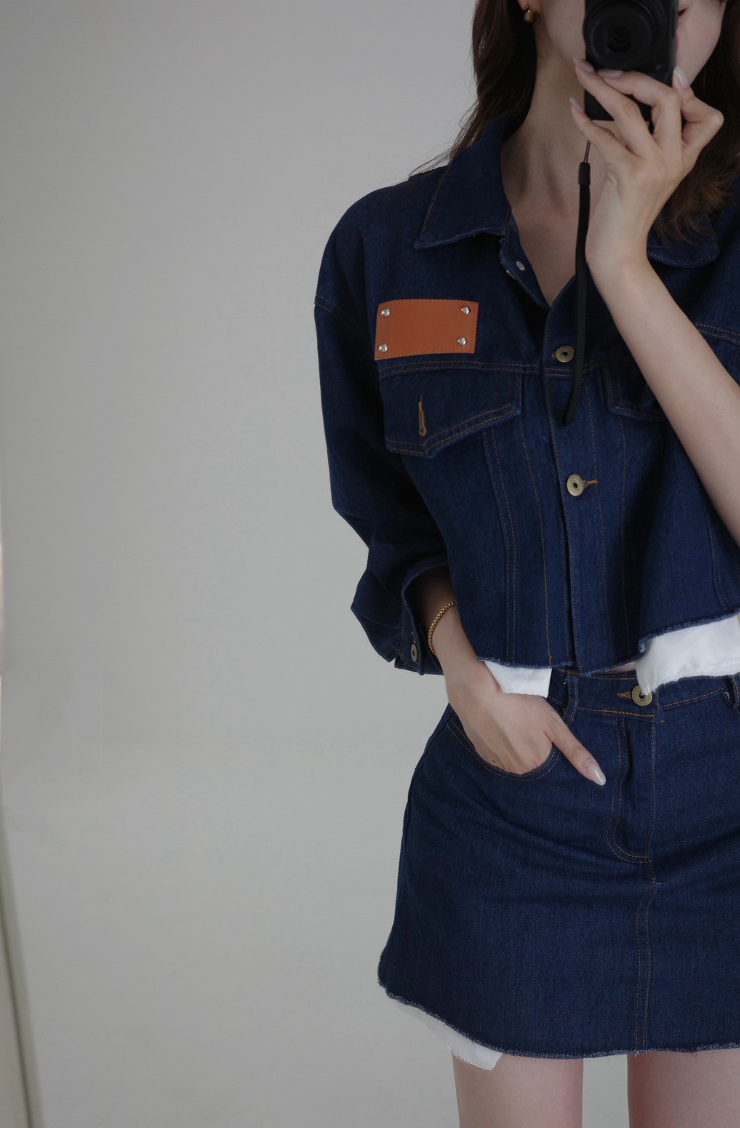 urban edge denim set up | BOCHERON