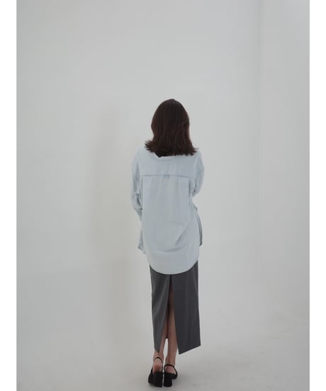 Slit gray Midi Skirt（スカート）