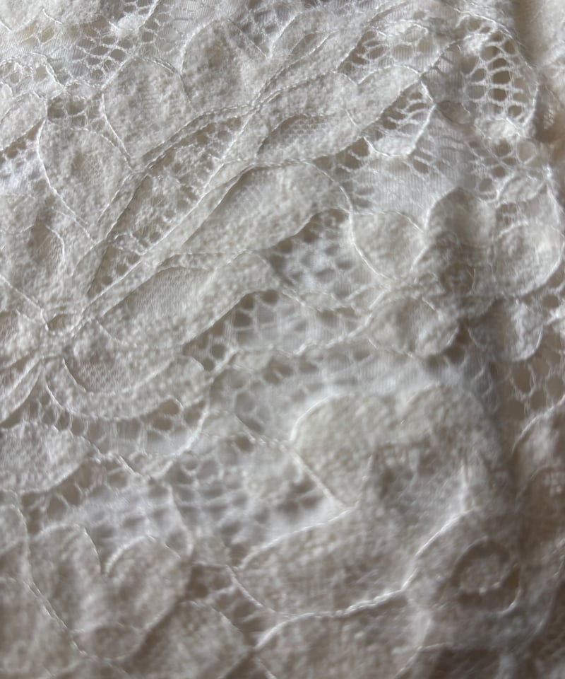 予約販売】Elegant Lace Long Dress white | BOCHERON
