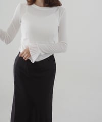 Long Sleeve Flare Cuff Top
