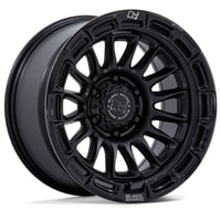 BLACK RHINO RIVAL 17X8.5 +10 139.7-6H MATTE BLACK W/ GLOSS BLACK LIP 1本