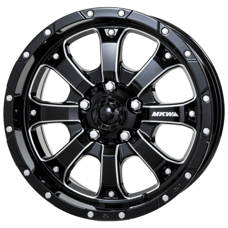 MKW MK-46 M/L+ 16X8.0 +17 114.3-5H MILLED BLACK