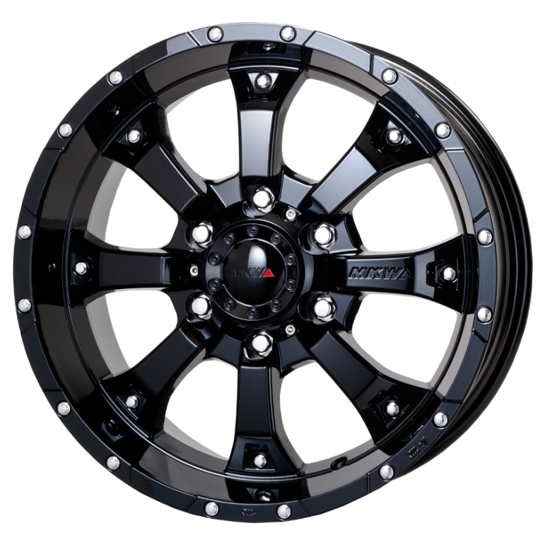 ■MKWホイール MK-46 グロスブラック4本 楽天市場】MKW MK-46 MK46 グロスブラック 5H ホイール 16インチ