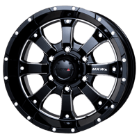 MKW MK-46 M/L+ 16X8.0 +17 114.3-5H MILLED BLACK