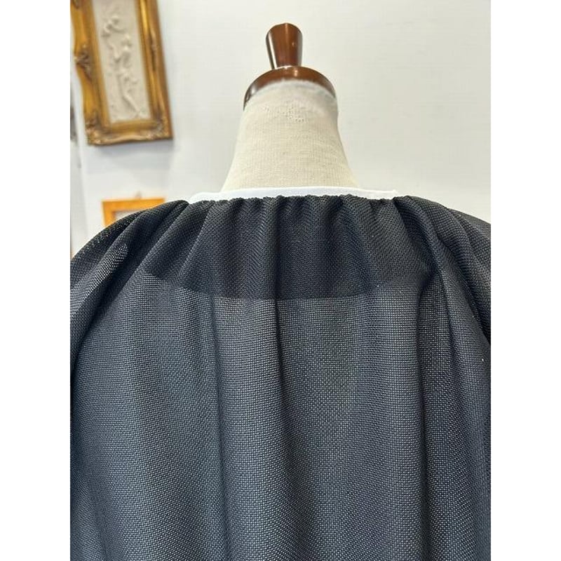 Lallia Mu／ラリアムーのギャザーネックメッシュブルゾン/2512285
