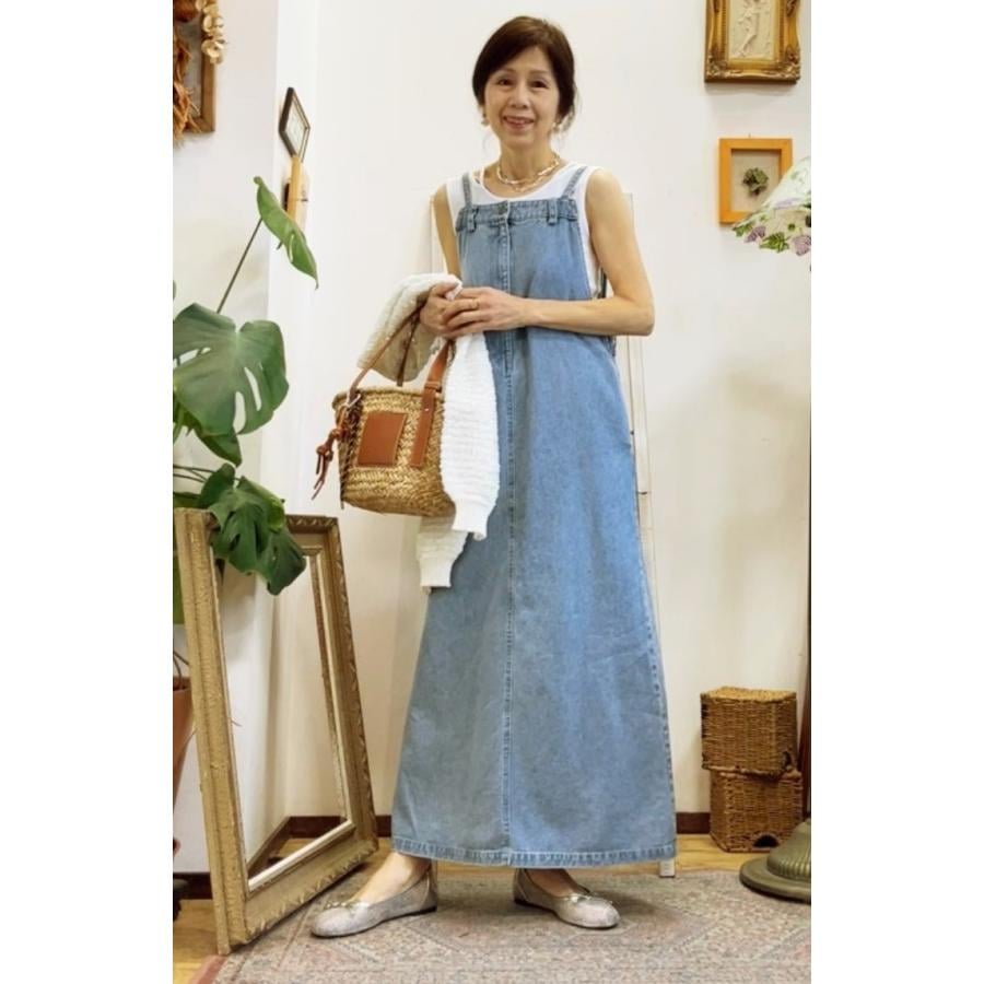 ☆本日限定お値下げ☆ ROSIEE ロージー デニムジャンスカ ブラック ROSIEE/ロージーの デニムジャンスカ R712709 手洗い可能 | メロウザ