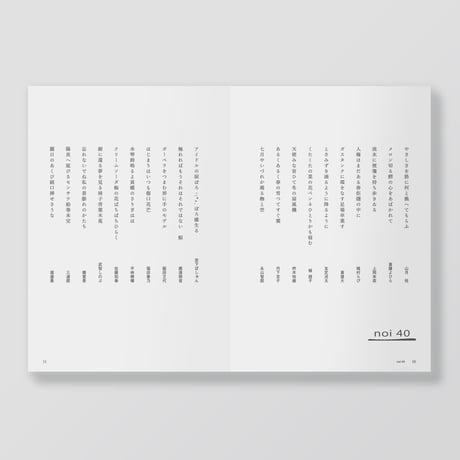 俳句雑誌 noi vol.13（2026/5）特集「創刊年のnoiクロニクル」
