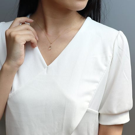 ネックレス グリーン アメジスト 天然石 しずくネックレス 一粒 アクセサリー ゴールド シンプル カジュアル 華奢 重ね付け シルバー925 ステンレス chsm-14621-greame