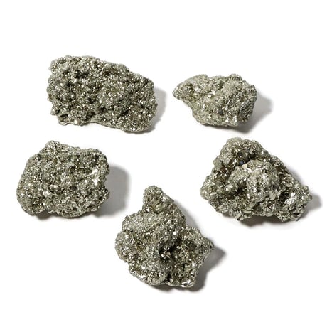 【単品販売】 パイライト 原石 置き物 重さ：約30～60g  he14410