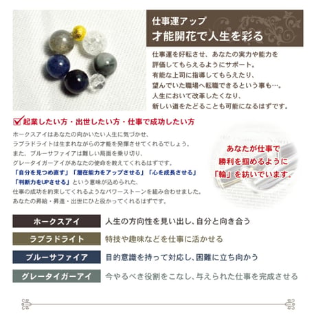 願いを叶える輪 8種類から選べる お守り 金運 恋愛運 仕事運 人間関係 癒し 厄除 家庭円満 目標達成 受験 勉強 縁結び　7895