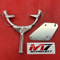 Ninja250SL A7N01アルミメーターステーM(標準φ14+レギュレータ移設ステーセット