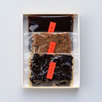 詰合せ4 ＜かつお昆布＋山椒入しらす煮＋鯛味噌＞