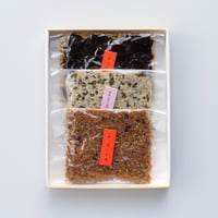 詰合せ5 ＜山椒入しらす煮＋紫蘇の実入しらす煮＋かつお昆布＞