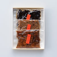 詰合せ2 ＜鰻の山椒煮＋山椒入しらす煮＋かつお昆布＞