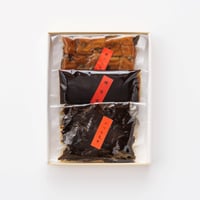 詰合せ3 ＜かつお昆布＋鯛味噌＋鰻の山椒煮＞