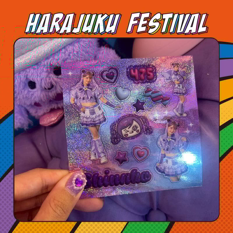 しなこステッカー | Harajuku Festival Official Online S