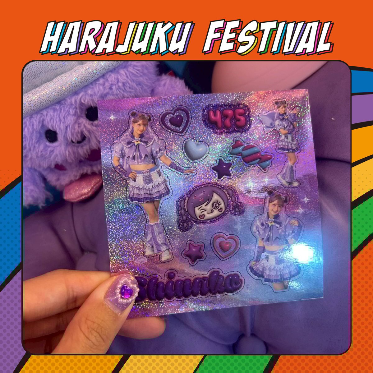 しなこステッカー | Harajuku Festival Official Online S