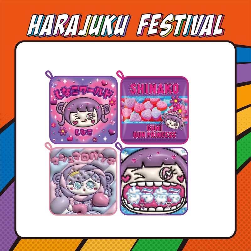 しなこ名曲のジャケット写真だよー♡紐付きミニタオルセット