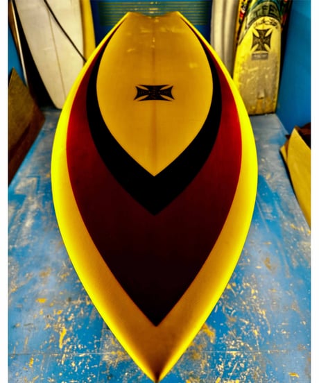 HYDRO FISH  model twin 5'10"x20"x2"7/16"