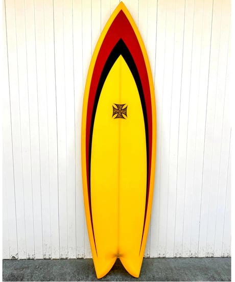 HYDRO FISH  model twin 5'10"x20"x2"7/16"