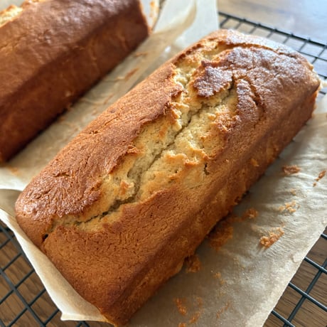 米粉のバナナケーキ