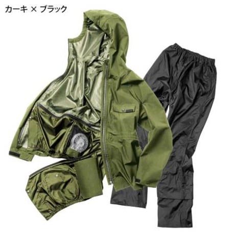 [makku] AS-933 エアレインフォーシーズンスーツ(空調ファン対応)
