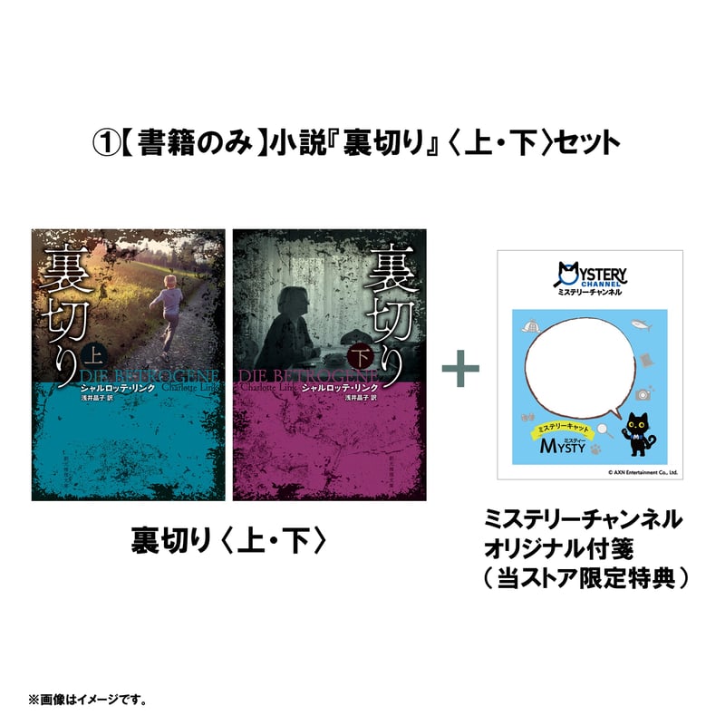 小説『裏切り』〈上・下〉セット（限定特典付き） | ミステリー