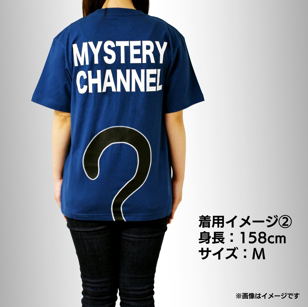 The Mystery ミステリチャンネル クイズ 当選品 半袖 Tシャツ ミステリーチャンネルオリジナルTシャツ（M/Lサイズ