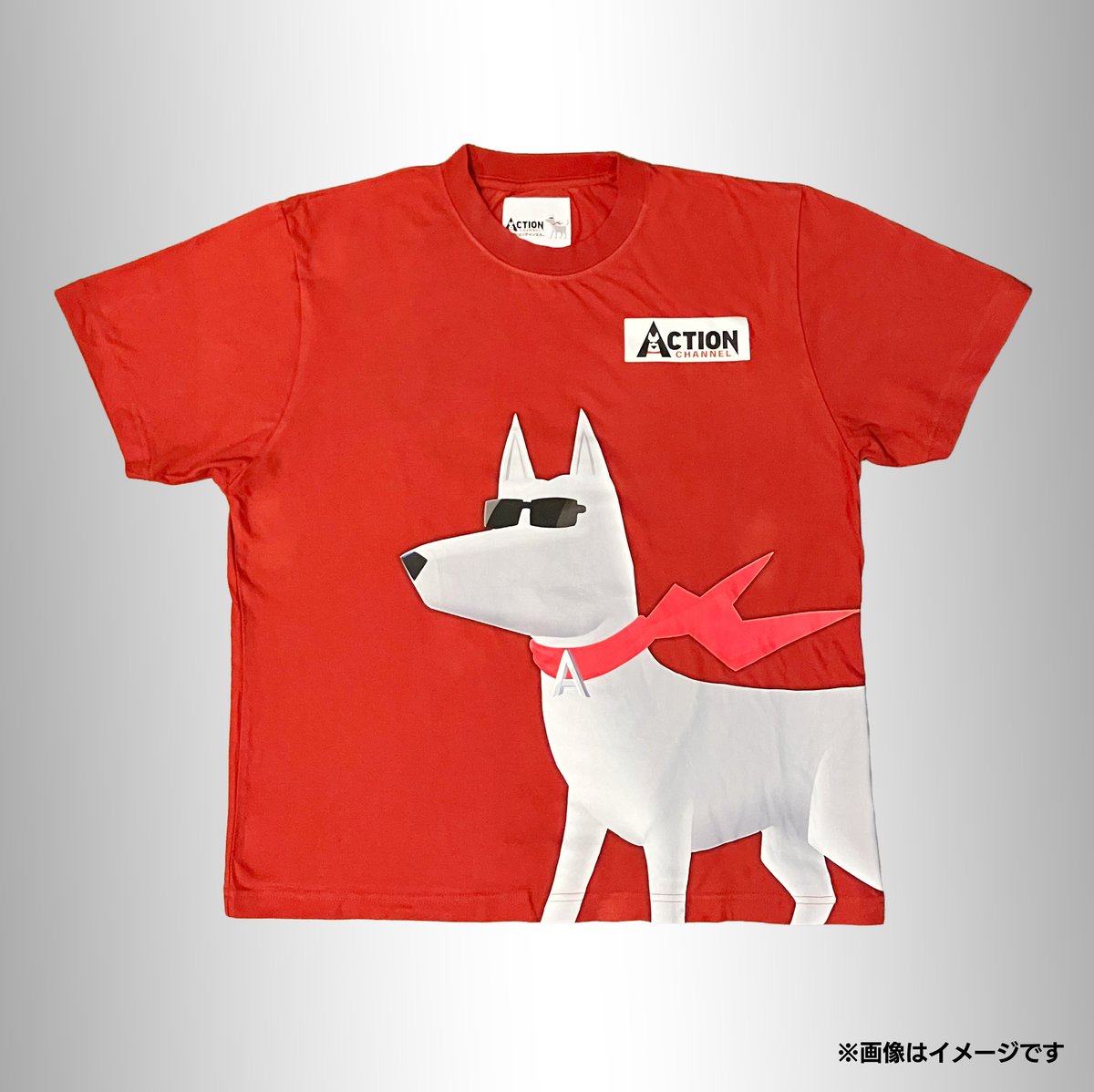 アクションチャンネルオリジナルTシャツ（M/Lサイズ