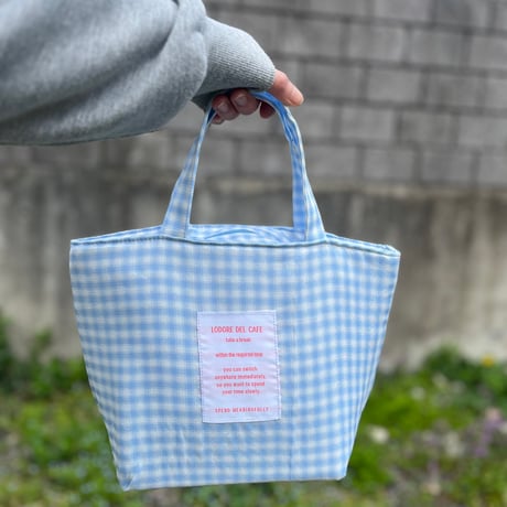 ［保冷保温］ランチバッグ　ギンガムチェック