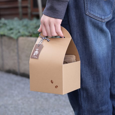 手土産に。珈琲バッグ5袋、砂糖（箱入り）
