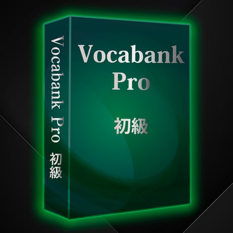 Vocabank Pro 初級
