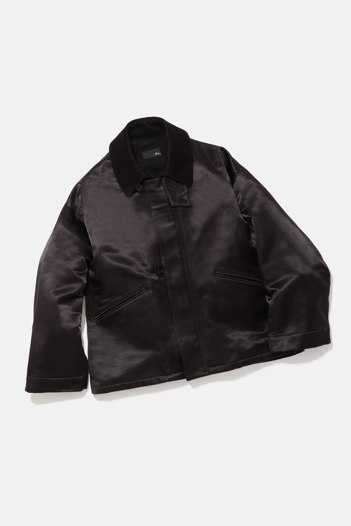 Oversized Satin Blouson | As,