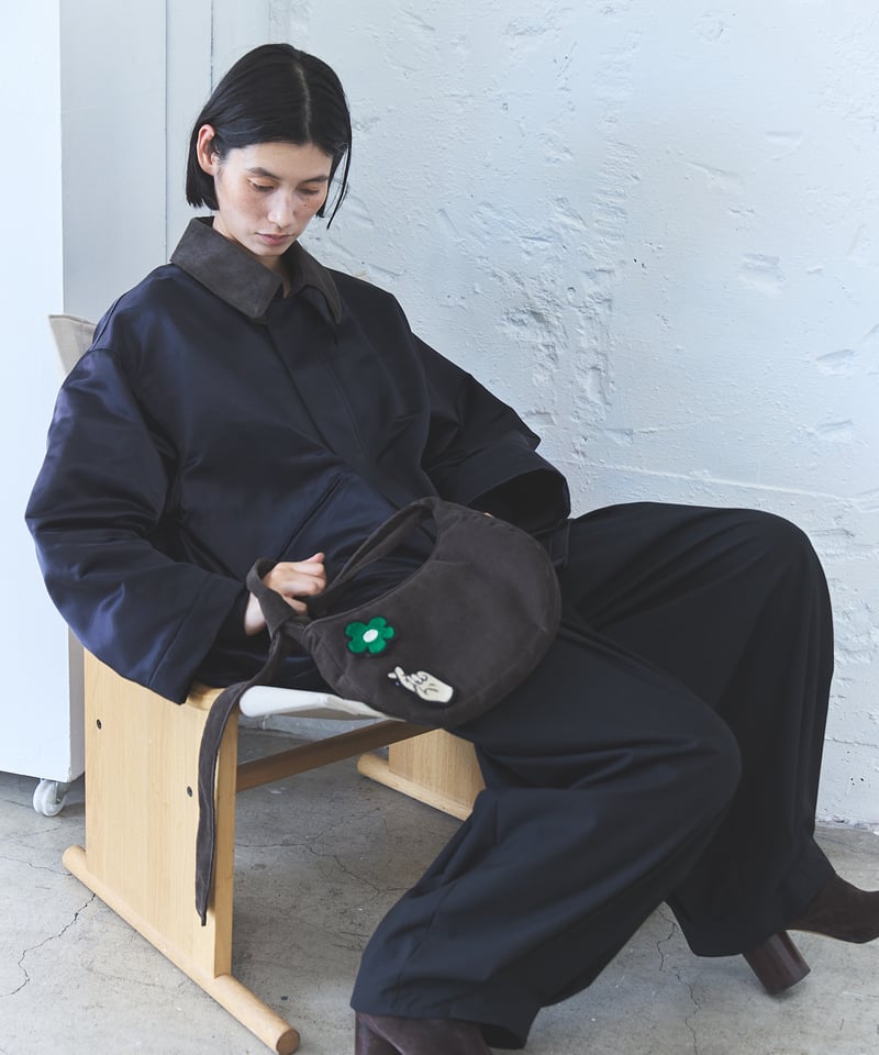 Oversized Satin Blouson | As,