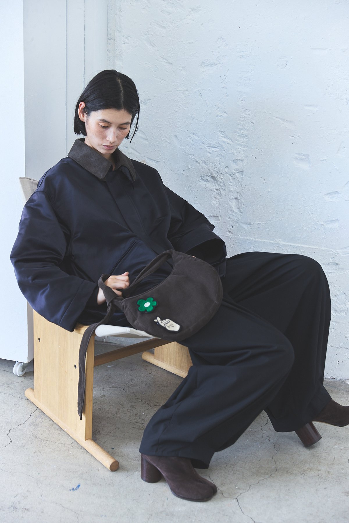 ジャケット・アウター AS, Oversized Satin Blouson Oversized Satin Blouson | As,