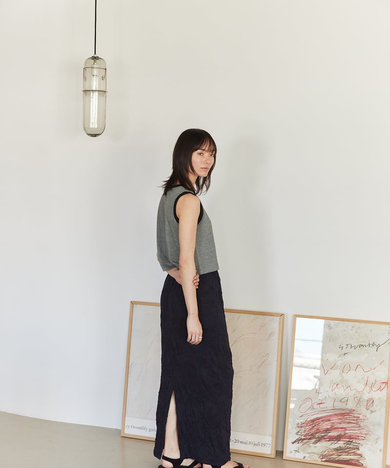 Otona Cropped Tank (Ringer) | As,